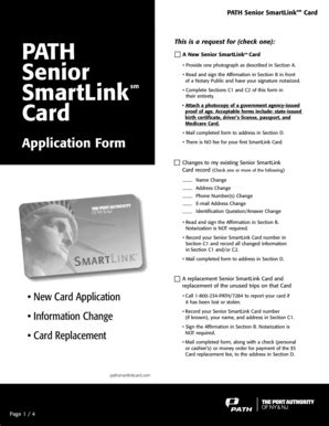 The Senior PATH SmartLink Card